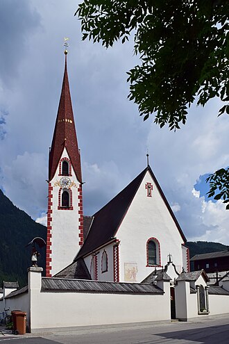 Kath. Pfarrkirche hl. Vitus in Umhausen