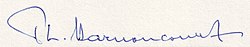 Unterschrift Philipp Harnoncourt
