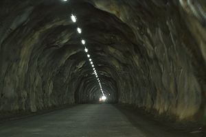 Im Rosi-Mittermaier-Tunnel