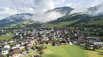 Blick auf Uttendorf