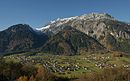 Blick auf die Gemeinde Vandans