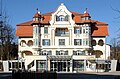 Süd-Ansicht des Hotels Kointsch, entworfen von Franz Baumgartner im Jahr 1909