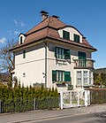Villa Stelzer, Entwurf von Franz Baumgartner im Jahr 1925