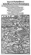 Sebastian Brant 1502. Abbildung zur 1. Ecloge der Hirtengedichte des Vergil
