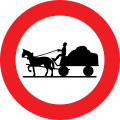 7c: Fahrverbot für Fuhrwerke