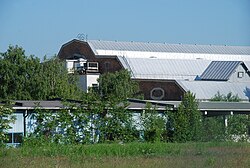 Große Halle im Ostteil des Werksgeländes 2011
