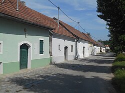 Wora-Kellergasse in Wagram am Wagram (Grafenwörth)