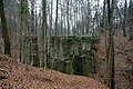 Brückenpfeiler östlich des Liechtensteintunnels