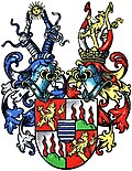 Vermehrtes Wappen der Freiherren Dücker von Hasslau im Wappenbuch des Westfälischen Adels