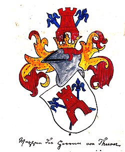 Weiteres Stammwappen Wappen der Herren von Thurn