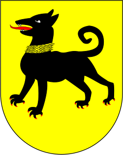 Das Wappen der Grafen von Toggenburg nach 1308
