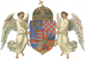 Als Teil des Wappens vom Königreich Ungarn von 1867 bis 1918