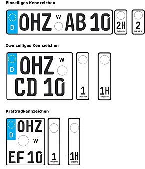 Wechselkennzeichen in Österreich: Kosten & Voraussetzungen