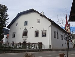 Zellheim mit Stöcklgebäude und Garten