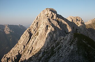 Westlicher Hackenkopf (links) und Mittlerer Hackenkopf