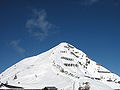 Das Wiedersberger Horn von der Bergstation des höchsten Liftes aus gesehen