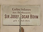 Sir Joseph Edgar Boehm – Gedenktafel
