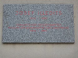 Josef Illedits – Gedenktafel
