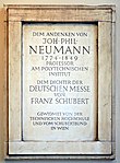 Johann Philipp Neumann – Gedenktafel