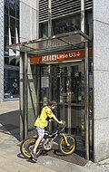 Lift zur U3-Station Zieglergasse