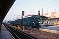 Museumstriebwagen ET 10.003 mit Beiwagen im Bahnhof Wien Heiligenstadt (1993)