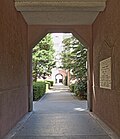 Blick durch die Hofeingänge