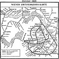 Die Strecke auf der Wiener Ortsverkehrs-Karte vom Oktober 1926