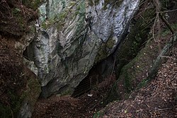 Wildemannloch und Umgebung des Eingangs