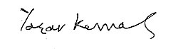 Unterschrift Kemals