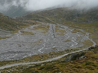 Zamser Bach mit Lavitzalm