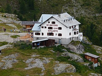 Zufallhütte von Osten