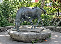 Zwei Pferde