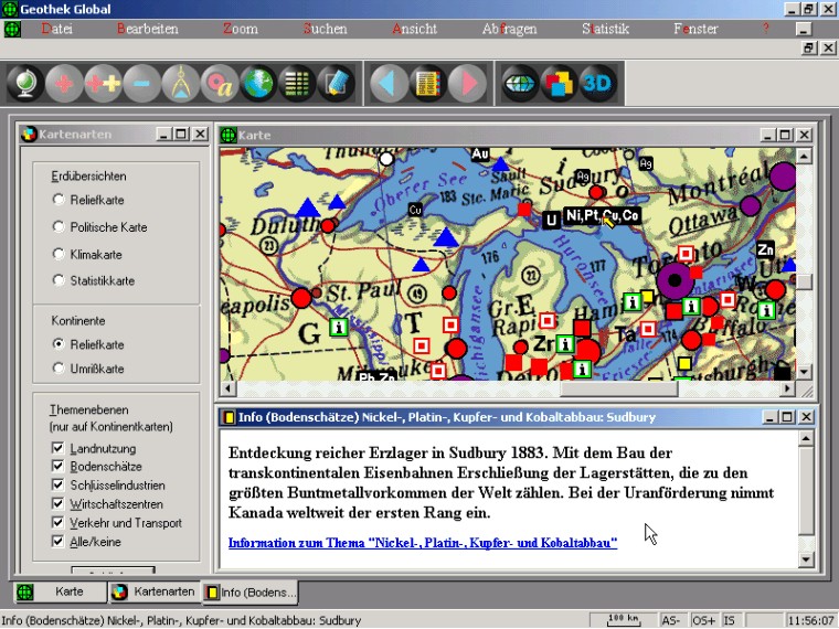 Themengebiete: Beispiel