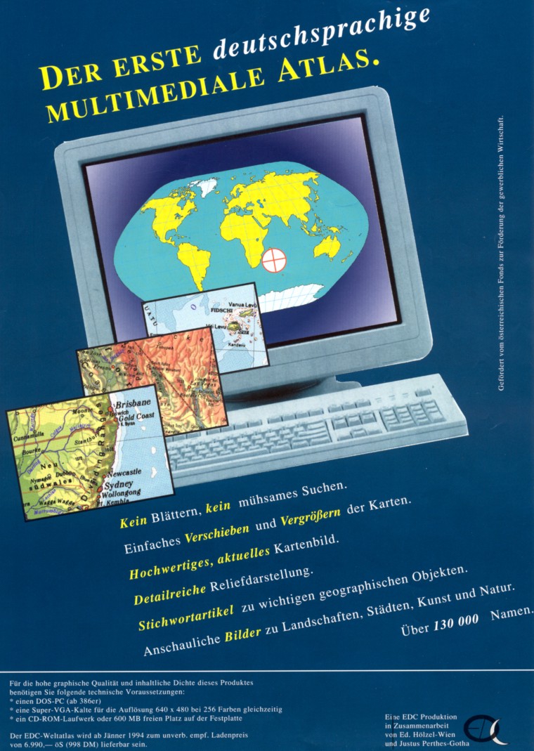 Prospekt EDC-Weltatlas