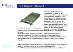 Image of the Page - 13 - in IT Wissen - 100-Gigabit-Ethernet