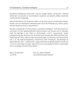 Image of the Page - 11 - in Künstliche Intelligenz - Technologie | Anwendung | Gesellschaft