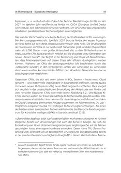 Image of the Page - 41 - in Künstliche Intelligenz - Technologie | Anwendung | Gesellschaft