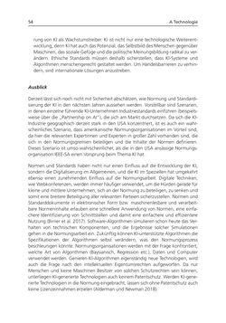 Image of the Page - 54 - in Künstliche Intelligenz - Technologie | Anwendung | Gesellschaft