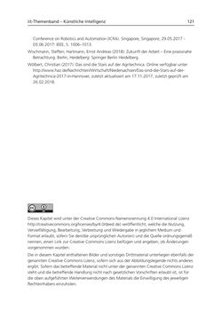 Image of the Page - 121 - in Künstliche Intelligenz - Technologie | Anwendung | Gesellschaft