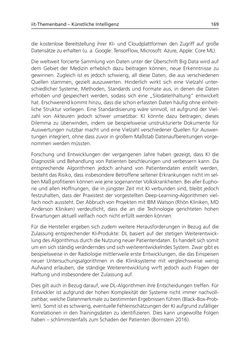 Image of the Page - 169 - in Künstliche Intelligenz - Technologie | Anwendung | Gesellschaft