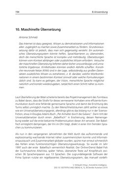 Image of the Page - 194 - in Künstliche Intelligenz - Technologie | Anwendung | Gesellschaft