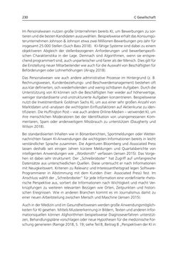 Image of the Page - 230 - in Künstliche Intelligenz - Technologie | Anwendung | Gesellschaft