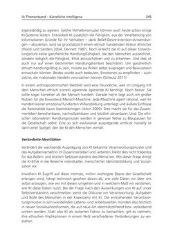 Image of the Page - 245 - in Künstliche Intelligenz - Technologie | Anwendung | Gesellschaft
