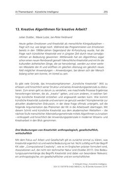 Image of the Page - 255 - in Künstliche Intelligenz - Technologie | Anwendung | Gesellschaft