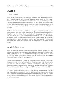 Image of the Page - 273 - in Künstliche Intelligenz - Technologie | Anwendung | Gesellschaft