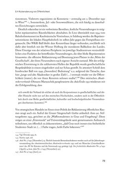 Bild der Seite - 73 - in „ IM NATIONALEN ABWEHRKAMPF DER GRENZLANDDEUTSCHEN“ - Akademische Burschenschaften und Politik in Österreich nach 1945