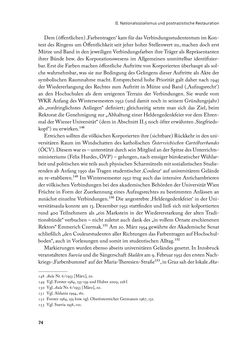 Bild der Seite - 74 - in „ IM NATIONALEN ABWEHRKAMPF DER GRENZLANDDEUTSCHEN“ - Akademische Burschenschaften und Politik in Österreich nach 1945