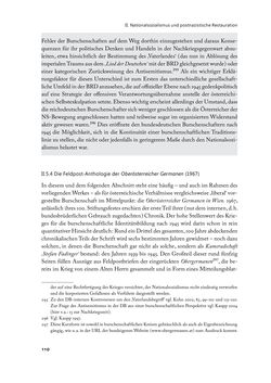 Image of the Page - 110 - in „ IM NATIONALEN ABWEHRKAMPF DER GRENZLANDDEUTSCHEN“ - Akademische Burschenschaften und Politik in Österreich nach 1945