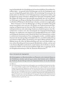 Bild der Seite - 112 - in „ IM NATIONALEN ABWEHRKAMPF DER GRENZLANDDEUTSCHEN“ - Akademische Burschenschaften und Politik in Österreich nach 1945