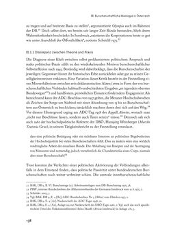 Image of the Page - 138 - in „ IM NATIONALEN ABWEHRKAMPF DER GRENZLANDDEUTSCHEN“ - Akademische Burschenschaften und Politik in Österreich nach 1945
